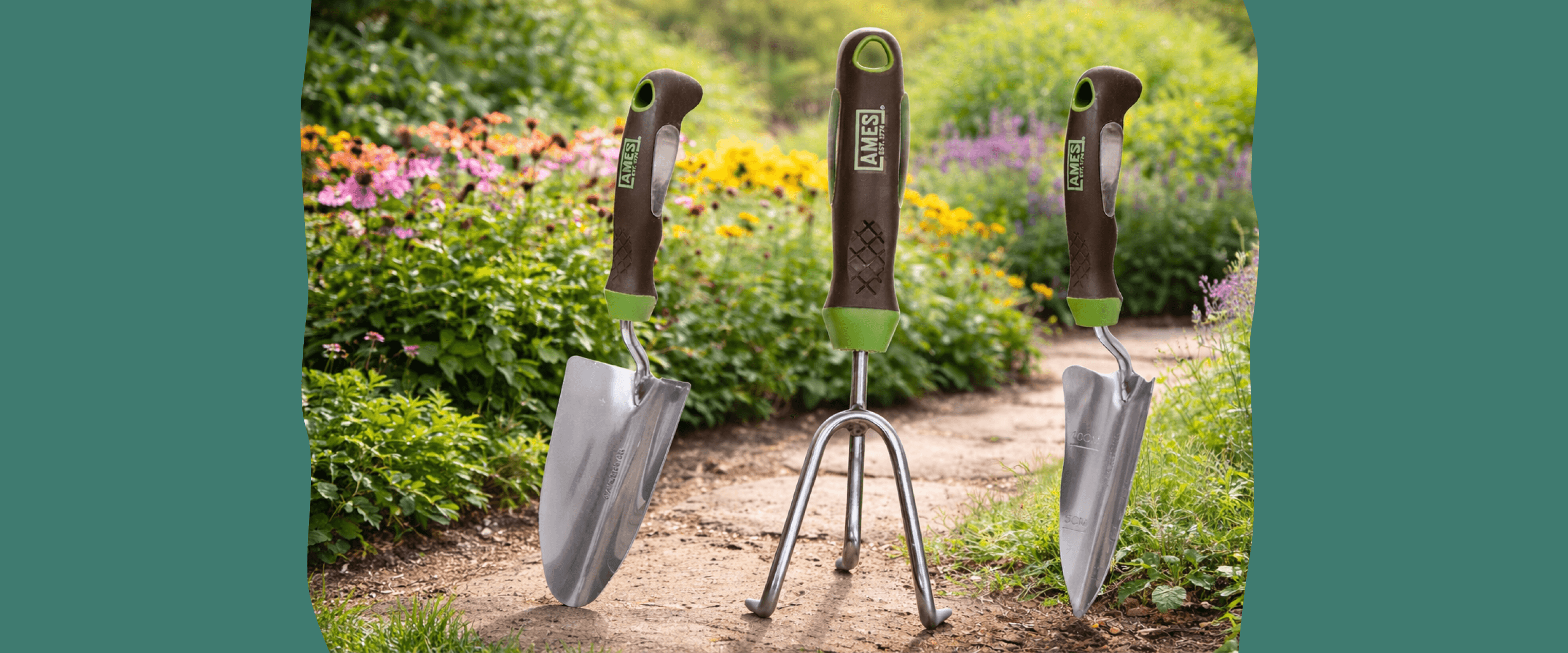 AMES 3-pc. Ergo Gel Grip Garden Tool Set