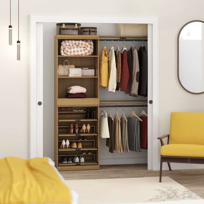 1 Shelf, 1 Shoe & 2 Hanging Units Combo image number 1