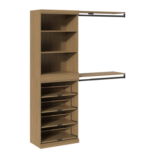 1 Shelf, 1 Shoe & 2 Hanging Units Combo