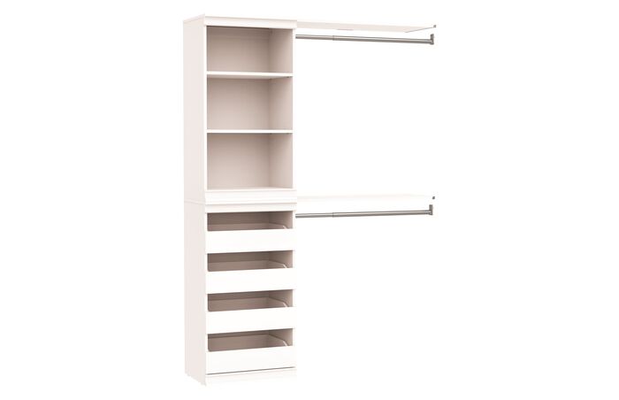 Shelf, Drawer, Two Top Shelf & Rod Kit image number 0