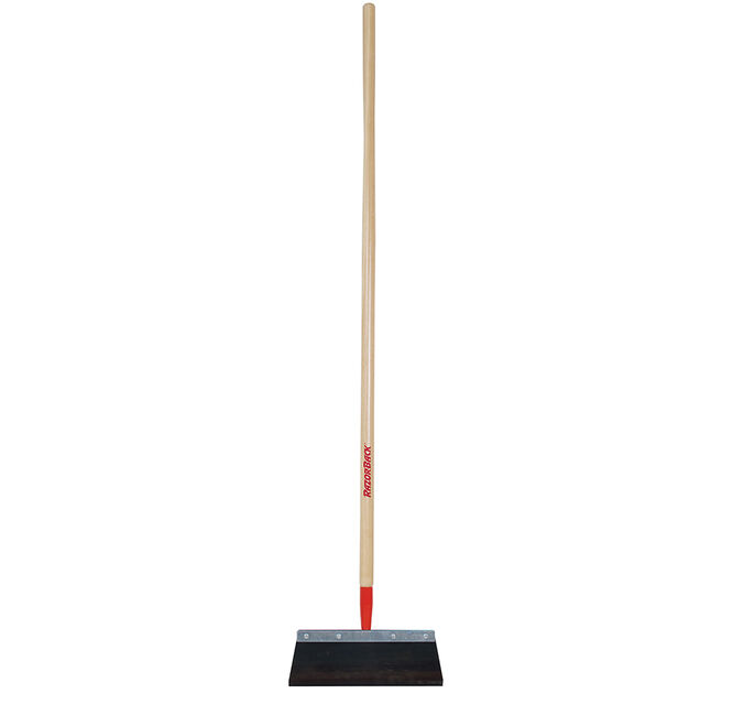 14 Inch Floor Scraper, with Wood Handle