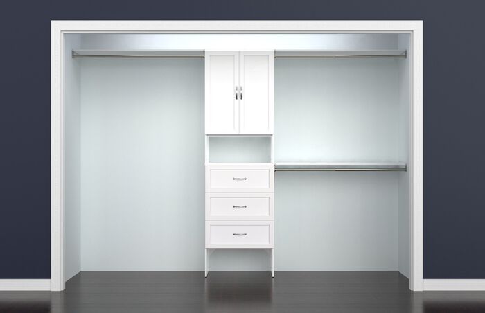 25" Organizer + Doors + 3 Drawers image number 3