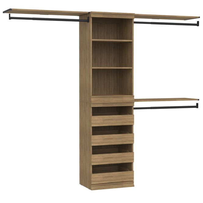 Shelf, Drawer & Three Hang Rod Kit