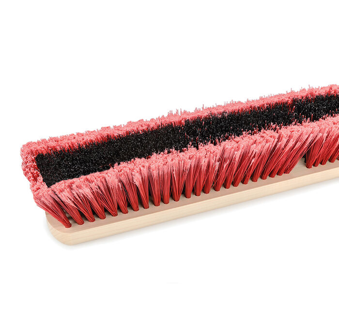 24 IN Assembled All-Purpose Dry Debris Push Broom image number 1