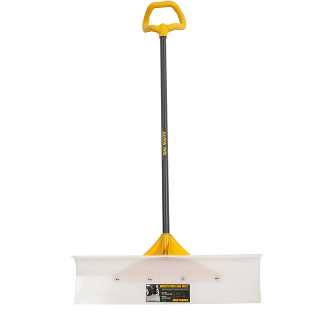 30-Inch Industrial Grade Snow Pusher with Versa Grip