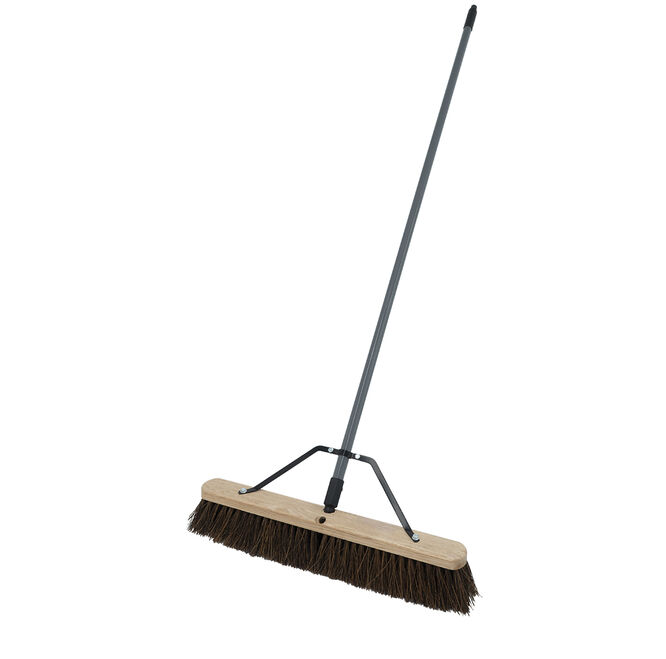24 IN Heavy-Duty Palmyra Push Broom