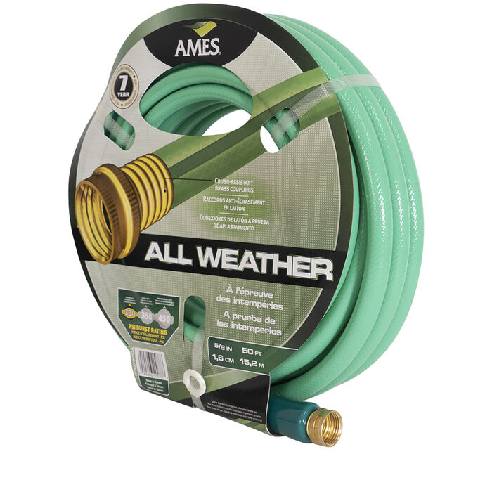 All-Weather Garden Hose 50ft x 5/8-in image number 1
