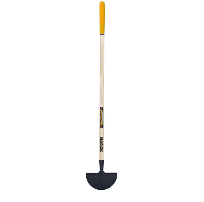 Turf Edger with Cushion Grip on Hardwood Handle
