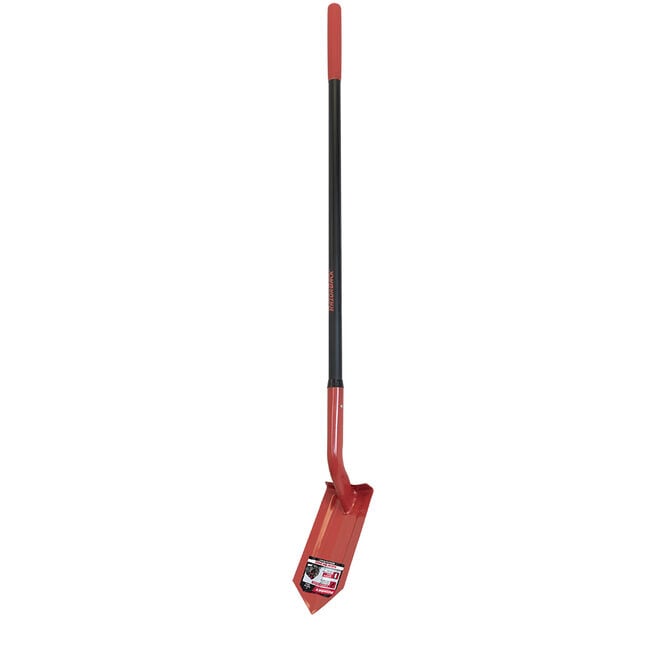 5-in Trenching Shovel with Fiberglass Handle and Cushion Grip