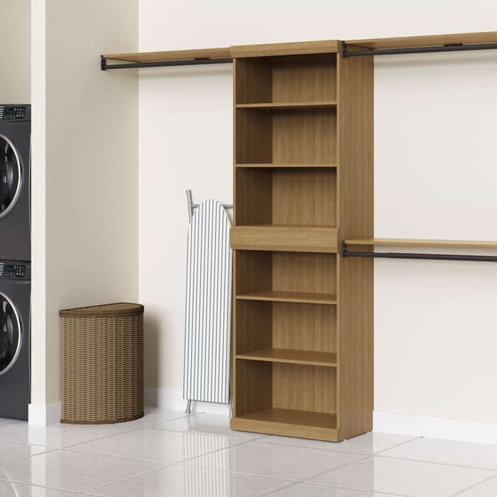 2 Shelf & 3 Hanging Units Combo image number 2