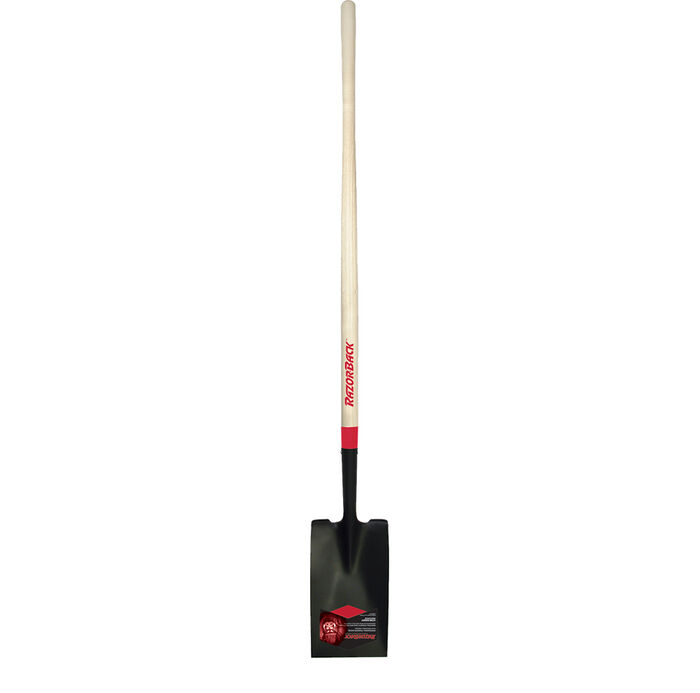 Border Spade with Wood Handle image number 0