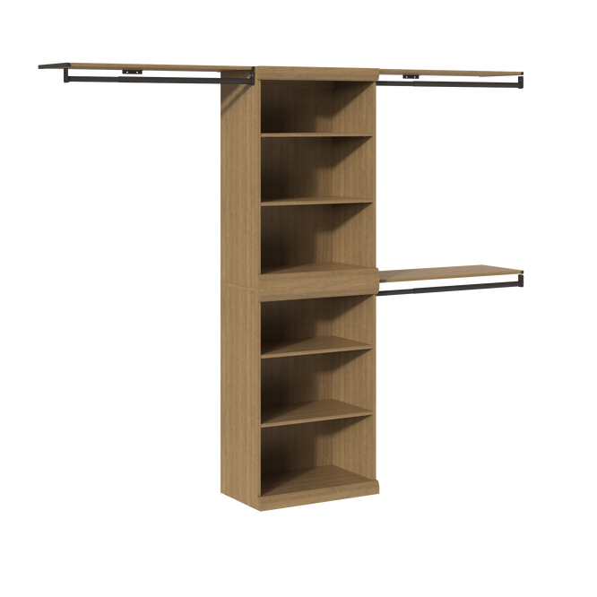 2 Shelf & 3 Hanging Units Combo