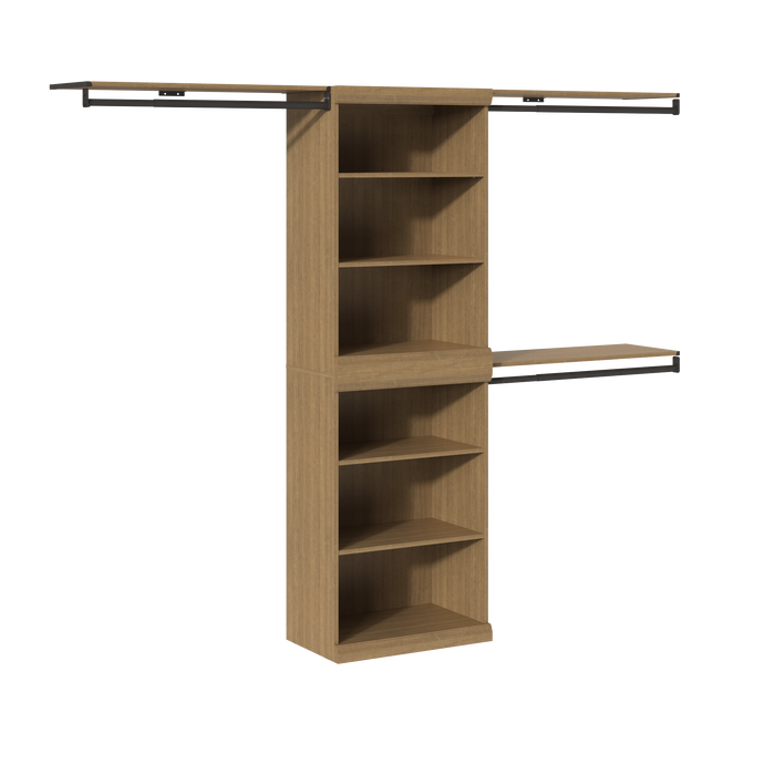 2 Shelf & 3 Hanging Units Combo image number 0
