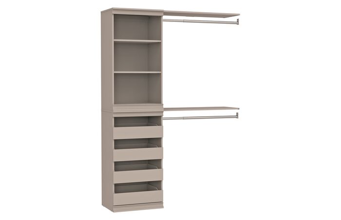 Shelf, Drawer, Two Top Shelf & Rod Kit image number 0