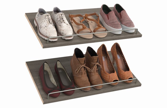 BRIGHTWOOD 25 IN ANGLED SHOE SHELF image number 2