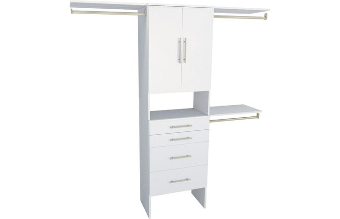 25" Org. + Modern Doors + 4 Drawers image number 0