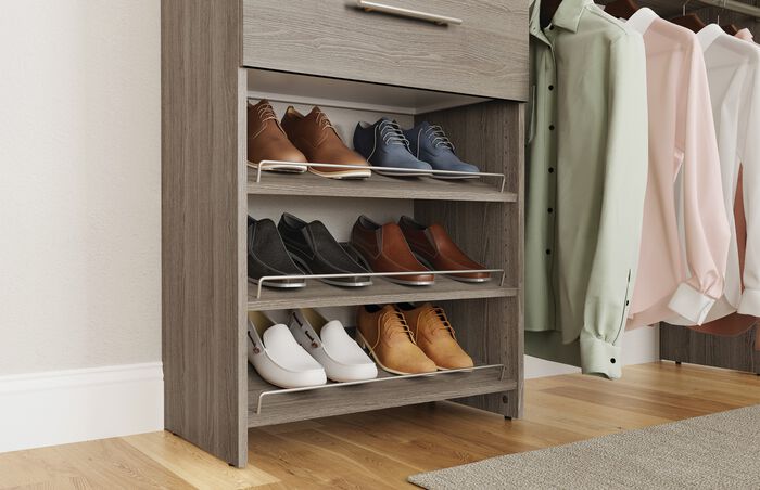 BRIGHTWOOD 25 IN ANGLED SHOE SHELF image number 3