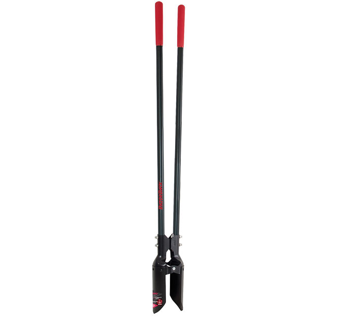Hercules Pattern Post Hole Digger, with Fiberglass Handles, and Cushion Grips