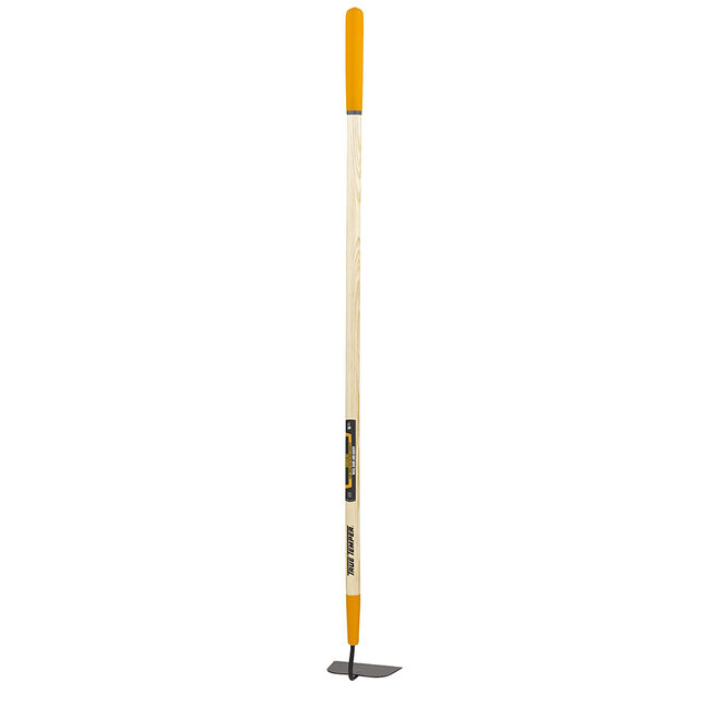 Welded Garden Hoe with Cushion End Grip on Hardwood Handle