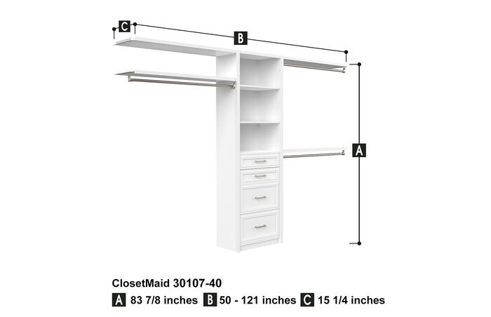 50-121 IN. PREMIER REACH IN KIT image number 1
