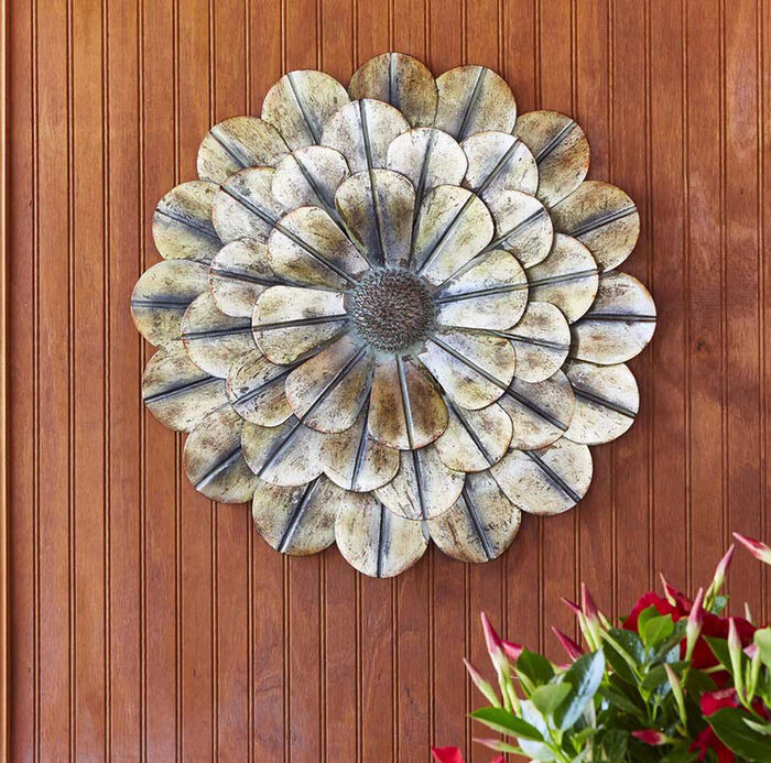 23" Flower Wall Art Decor image number 2