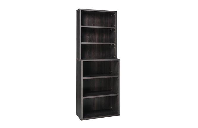 6 - Shelf Hutch Bookcase