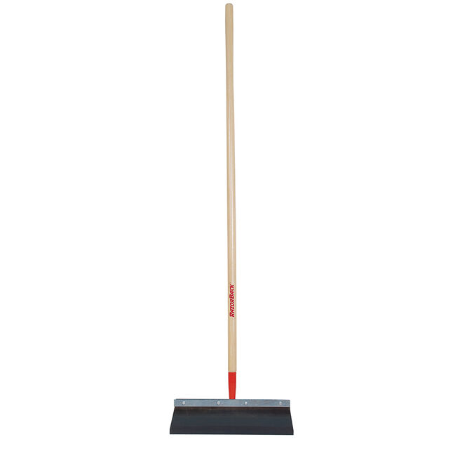 18 Inch Floor Scraper, with Wood Handle