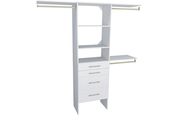 25" Organizer + 4 Modern Drawers image number 0