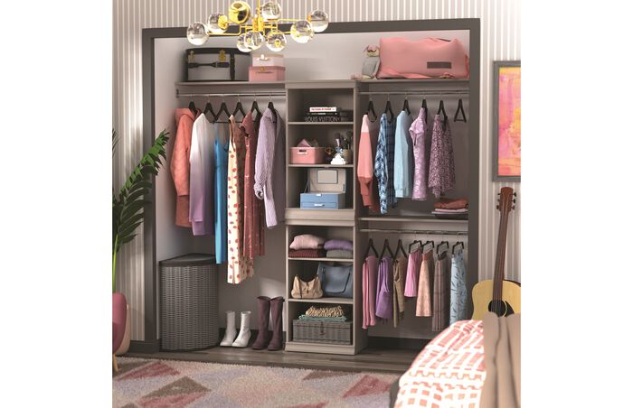 Two Shelf and Three Top Shelf & Rod Kit image number 1