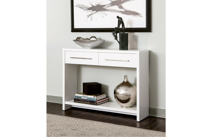 Console Table with 2 Drawers image number 1