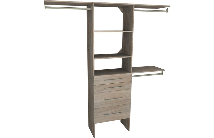 25" Organizer + 4 Modern Drawers image number 0