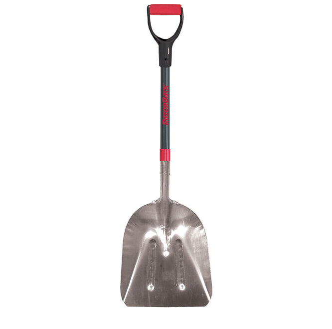 #12 Aluminum Scoop with Fiberglass Handle with D-Grip