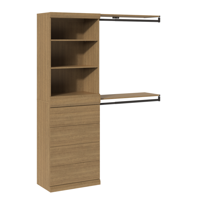 1 Shelf, 1 Drawer & 2 Hanging Units Combo image number 0
