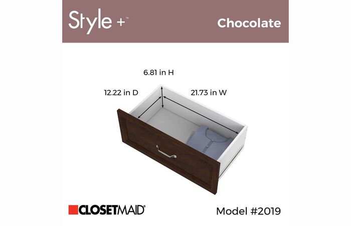 10 IN. STANDARD TRADITIONAL DRAWER image number 1