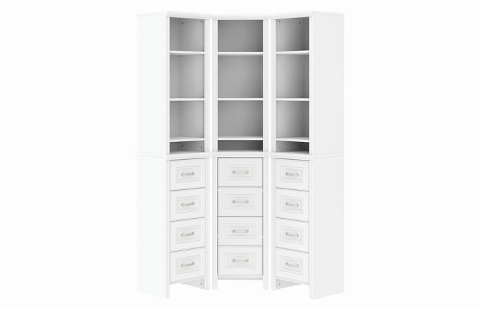 Three Narrow Tower Twelve Drawer Kit image number 0