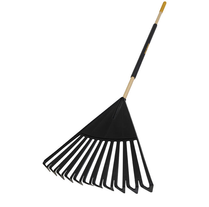 24" Poly Clog Free Leaf Rake
