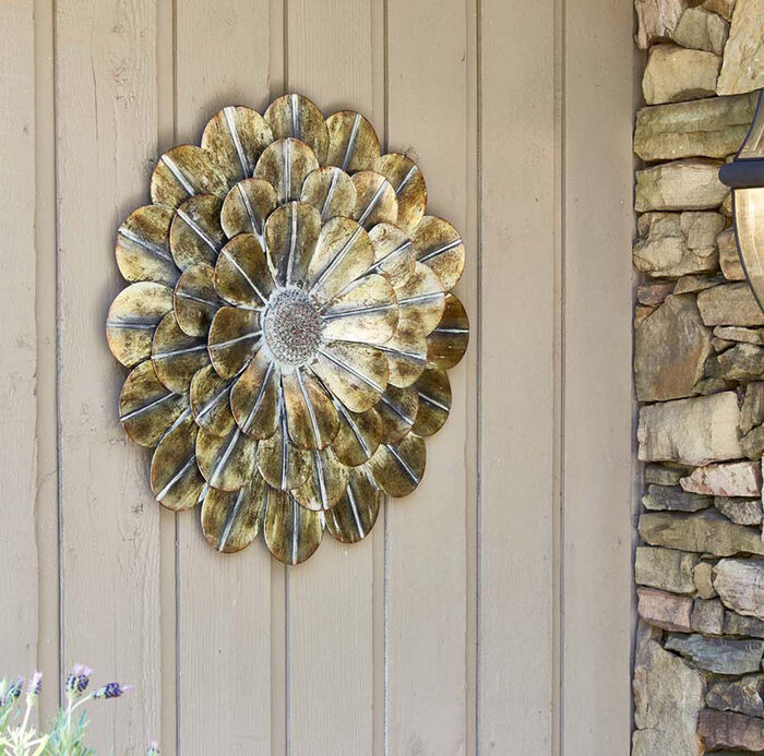 23" Flower Wall Art Decor image number 1