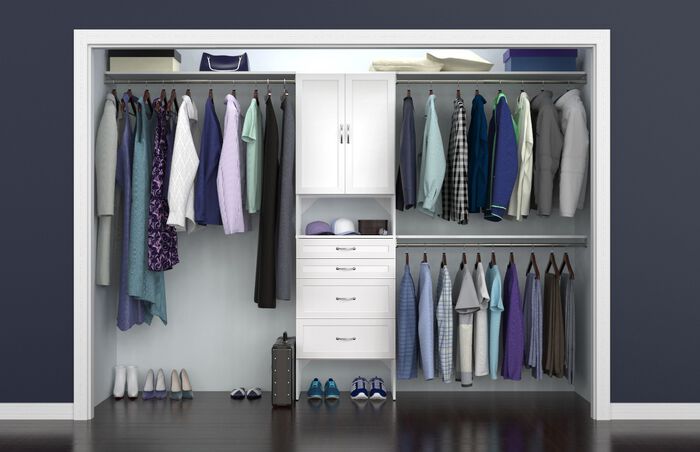 25" Organizer + Doors + 4 Drawers image number 4