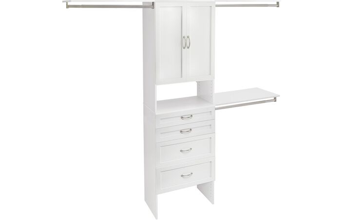 25" Organizer + Doors + 4 Drawers image number 0