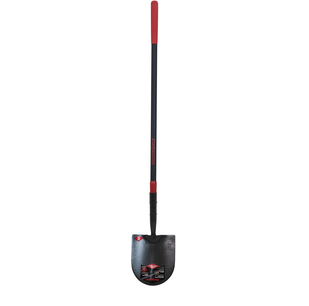 Clipped Solid Shank Shovel with Wood Handle | Home by AMES