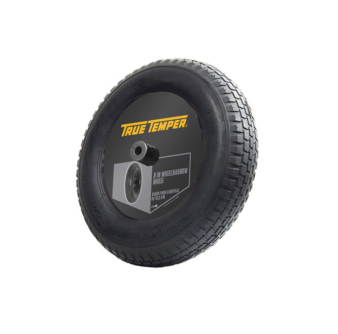 8 inch tubed wheel assembly
