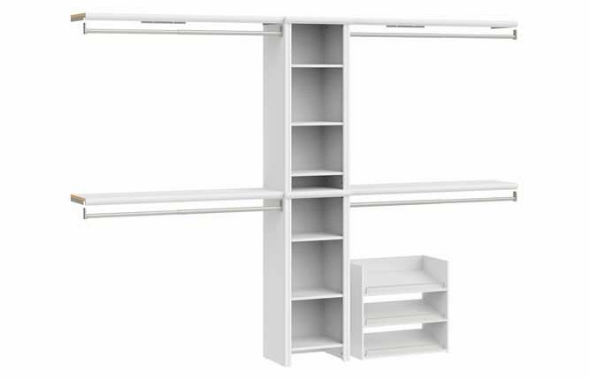 1 Narrow Tower 4 Top Shelf 1 Shoe Unit Kit