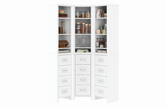 Three Narrow Tower Twelve Drawer Kit image number 1