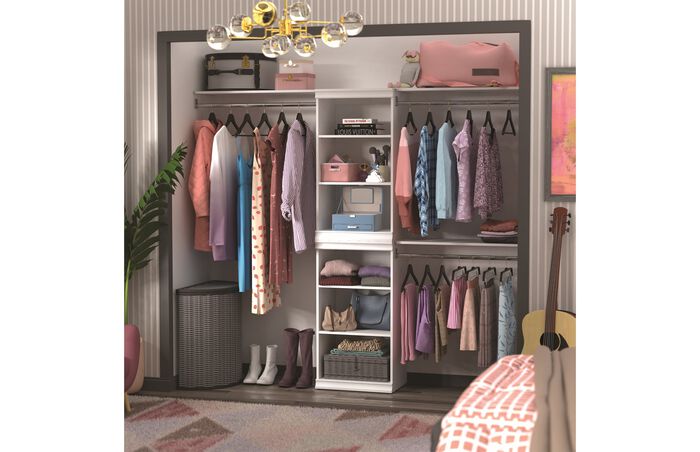 Two Shelf and Three Top Shelf & Rod Kit image number 1
