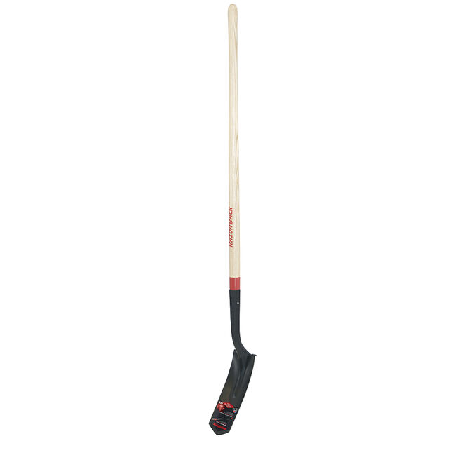 4-in Trenching Shovel with Wood Handle