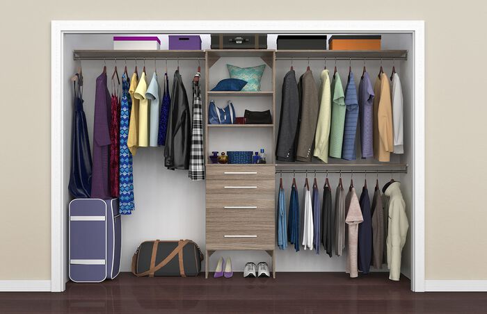 25" Organizer + 4 Modern Drawers image number 2