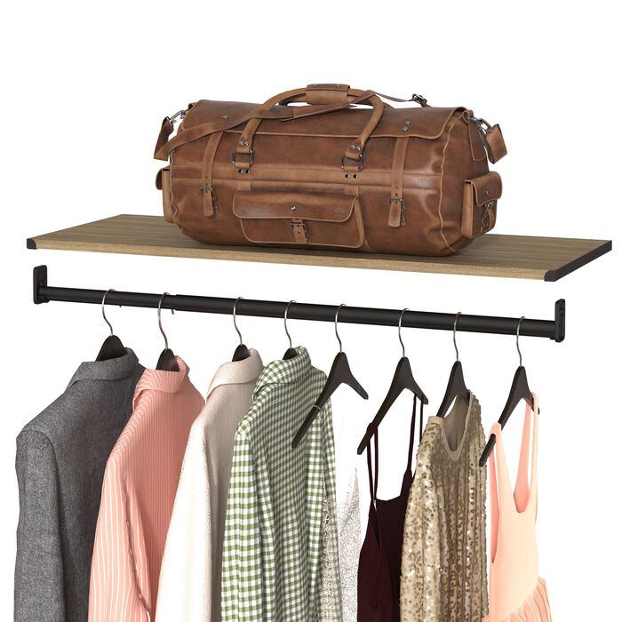 SHELF AND CLOSET HANG ROD image number 1