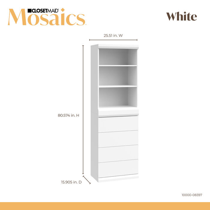 1 Shelf & 1 Drawer Unit Combo image number 3