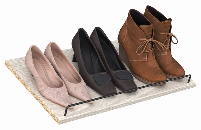 25 In. Angled Shoe Shelves image number 1