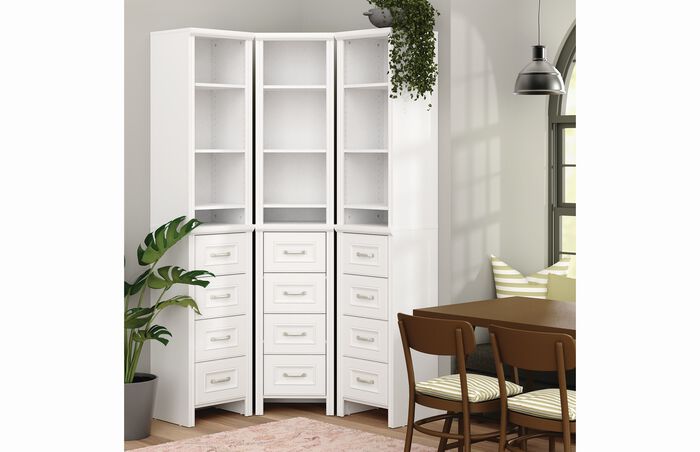 Three Narrow Tower Twelve Drawer Kit image number 2